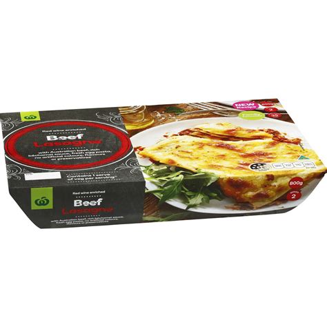 Woolworths Select Lasagne Beef 800g   Woolworths