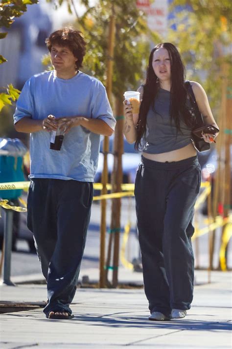 Noah Cyrus and Her Fiancé Pinkus Out in West Hollywood 10/23/2023 ...