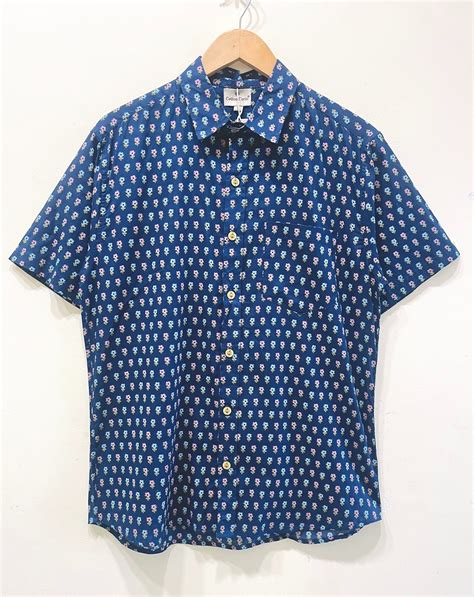 Cotton Printed Half Sleeve Shirt – Cotton Curio