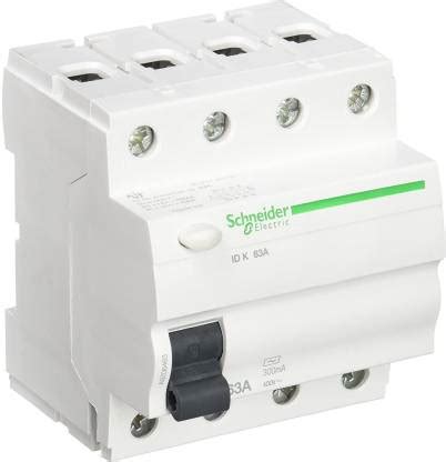 schneider 4 Pole 63A 300MA-AC EASY9 RCCB MCB Price in India - Buy ...
