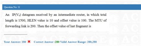 Computer Networks: test series