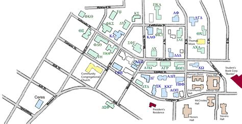 Map washington state university