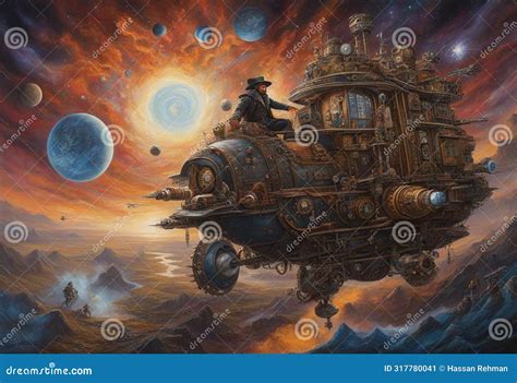 In A Dazzling Blend Of Mechanical And Fantastical Elements, A Steampunk ...