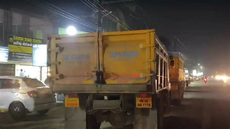 கோவை அருகே சட்டவிரோதமாக மணல் கடத்தல்...அதிகாரிகளை கண்டு ஓட்டம் பிடித்த ...