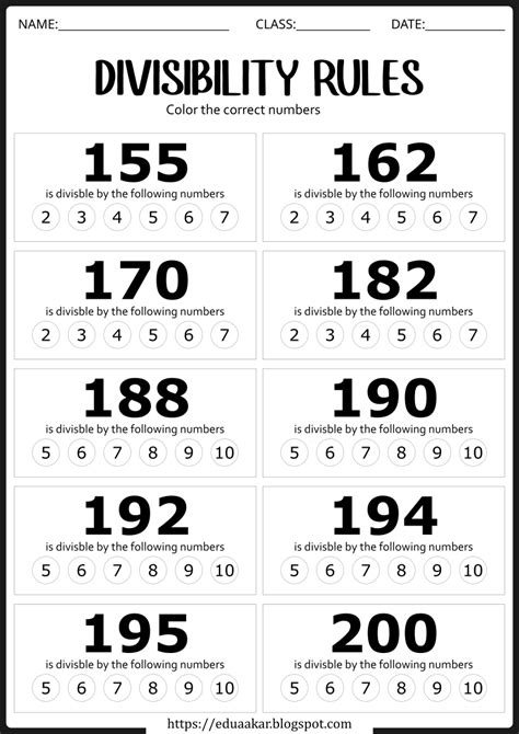 Image result for Routine Problem Solving Using Divisibility Rules