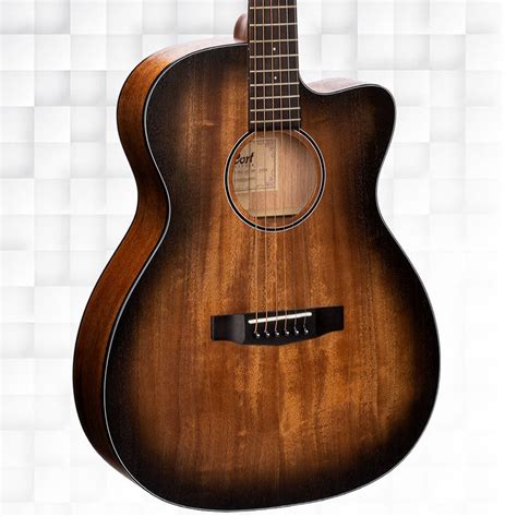 Cort Core-OC AMH Electro-Acoustic Guitar With Deluxe Soft-Side Case ...
