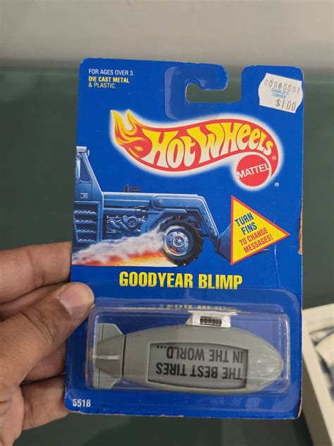 Hot Wheels Blimp Goodyear Limited Edition - Buy At Kinder Logs