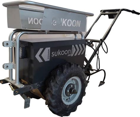 Sukoon Tiller -Electric Battery Powered - Krishi-Raj Pro 10HP, 1200Watt ...