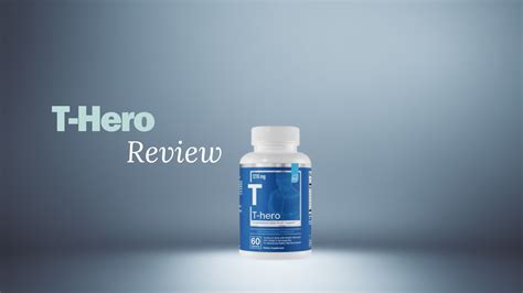 T-Hero Review - Just How Good Or Bad Is This Supplement?