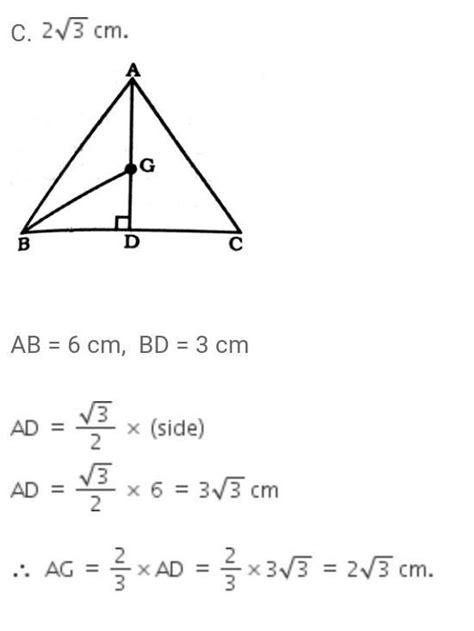 Image result for Centroid of Equilateral Triangle