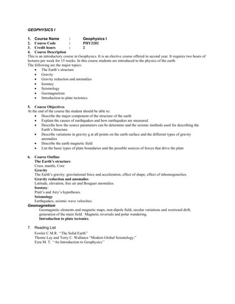 Image result for Geophysics Tutorial