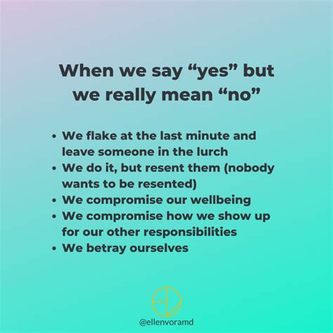 When We Say "Yes" But We Really Mean "No"... - Ellen Vora, MD