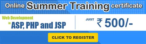 PHP, MySQL, Web Design, Web Development, Summer Training Courses With ...