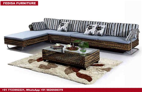 Cane Sofa Set, Round Cane Table Cane Wood Rocking Chair