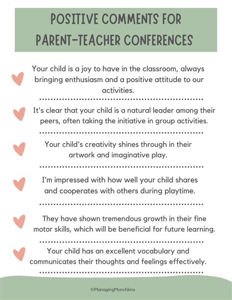 Parent Teacher Conferences