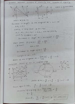 Stress and Strain - Solid Mechanics/Theory of Machines Lab - Studocu