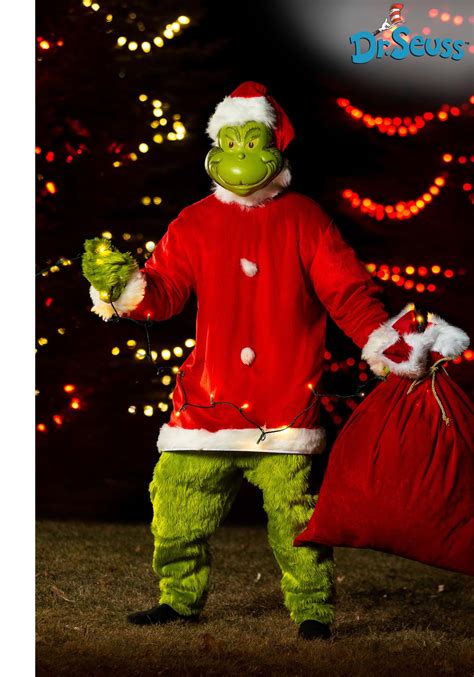Adult Grinch Costumes & Accessories | Deluxe Theatrical Quality Adult ...