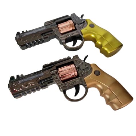 MontyMaestro - Colt Pistol Revolver with Projection-Random Colors ...