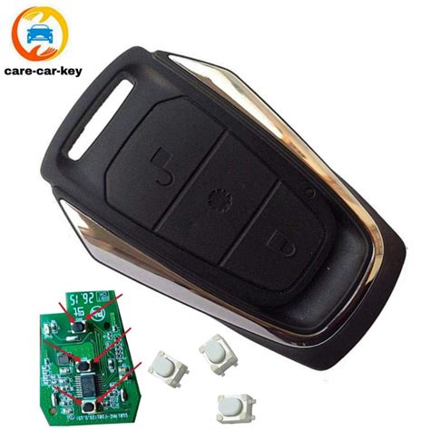 Care-car-key™ For mahindra Replacement 3 Button Remote Front Half Body ...
