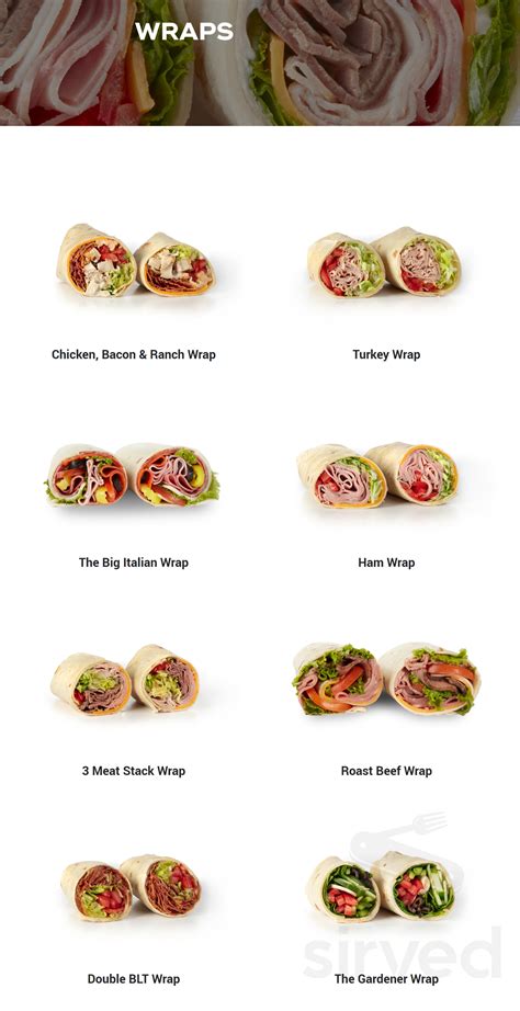 QuikTrip menu in Dallas, Texas, USA