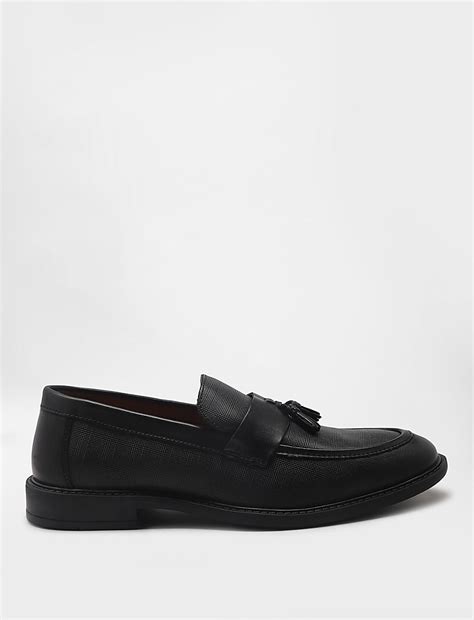 Buy Pure Leather Plain Slip-on Loafers at Marks & Spencer