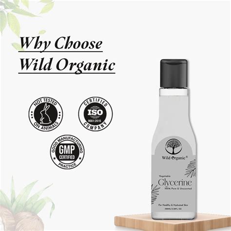 Glycerine For Healthy Skin- Pure & Unscented – Wildorganic ind