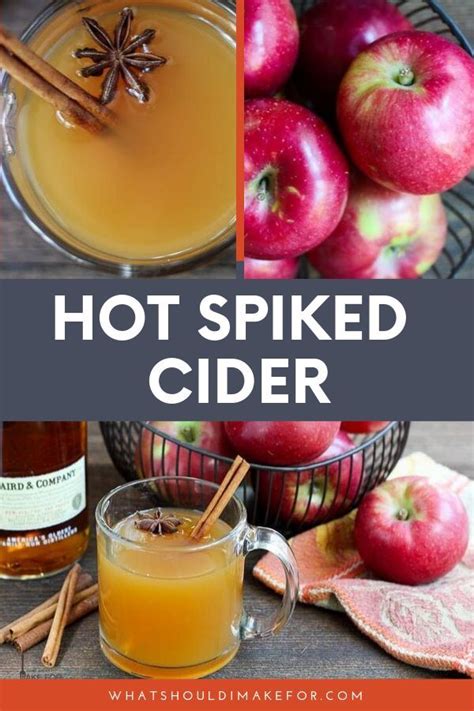 hot spiked cider