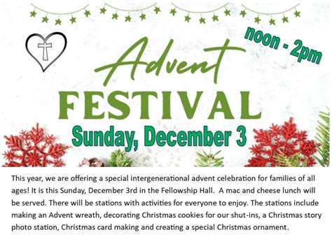 St. Johns Lutheran Advent Festival , St John's Lutheran Church of Mound ...