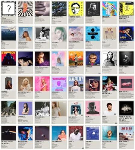 Quary Aesthetic Wall Collage Kit | 40pcs (4×6inch) Netflix Album ...