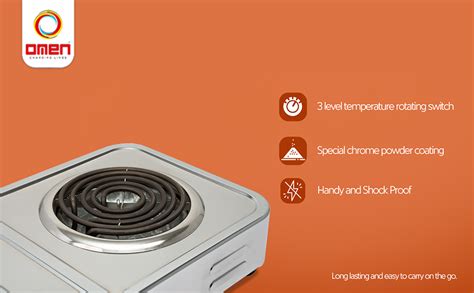 Buy OMEN Om-G Coil Radiant Induction Cooktop Electric Stove For Cooking ...
