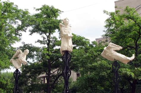 The Angels (Faith, Hope and Charity) by Erin Robertson - Toronto Sculpture