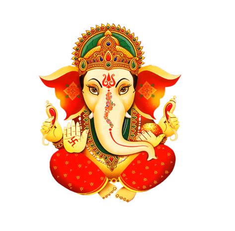 Ganesha PNG transparent image download, size: 1600x1575px