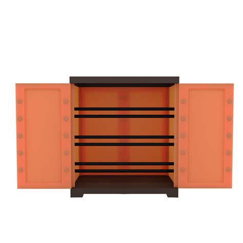 Buy Nilkamal Freedom Mini Shoe Cabinet 09 (Rust and Weathered Brown ...