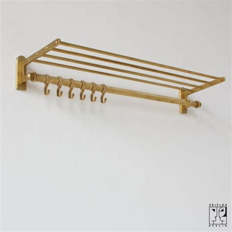 Brass coat rack in the Vienna Secession style - ZEITLOS – BERLIN