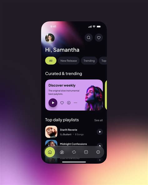Image result for Music App Library Example