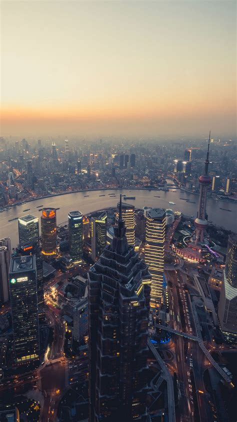 Download wallpaper 1080x1920 city, panorama, smog, megalopolis ...