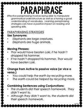 Paraphrasing MLA 的图像结果