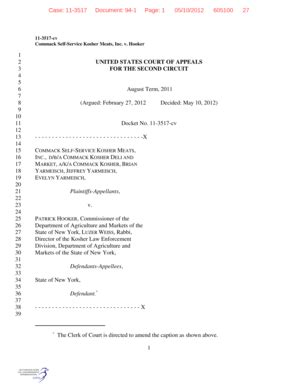 Fillable Online gpo Commack Self-Service Kosher v. Spitzer - U.S ...