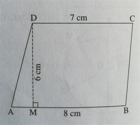 my observer the given figure of a Trapezium and find its area ab ...