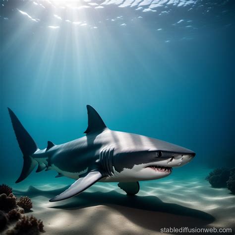 Black Demon Shark | Stable Diffusion Online