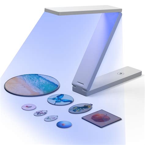 UV Light for Resin Curing, 54W UV Resin Light Lamp, Wireless & Foldable ...