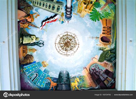 Saddam Hussein Palace Art