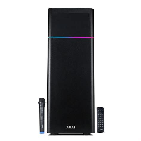 Single Tower Bluetooth Party Speaker - 60W with Deep Bass | Akai India