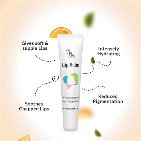 Why lip balm is important in your skincare routine – Fixderma Skincare