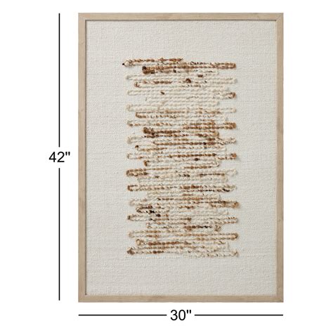 Amber Lewis x Loloi Greenwich Gold / Ivory 2'-6" x 3'-6" Wall Art ...