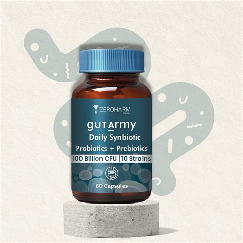 Gut Army Probiotic & Prebiotic Capsules - ZeroHarm – Zeroharm