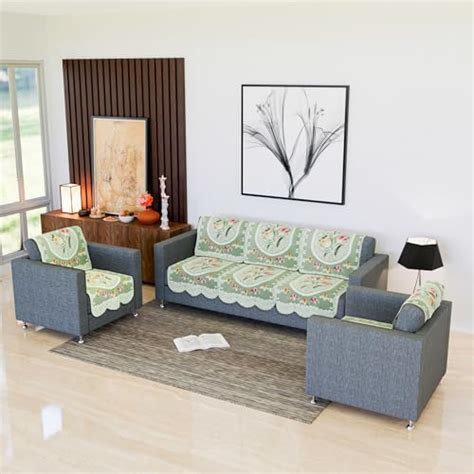 Kuber Industries Sofa Cover | Net Sofa Slipcover Set | 5 Seater Sofa ...