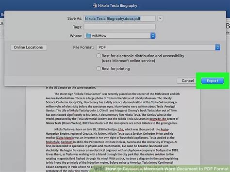 Image result for How to Convert MS Word to PDF