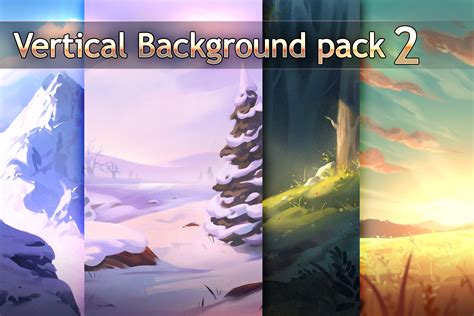 Vertical Background Pack #2 | 2D | Unity Asset Store