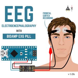 BioAmp EXG Pill | Pack of 2 | Explorer Pack | Sensor for EEG, EOG, EMG ...
